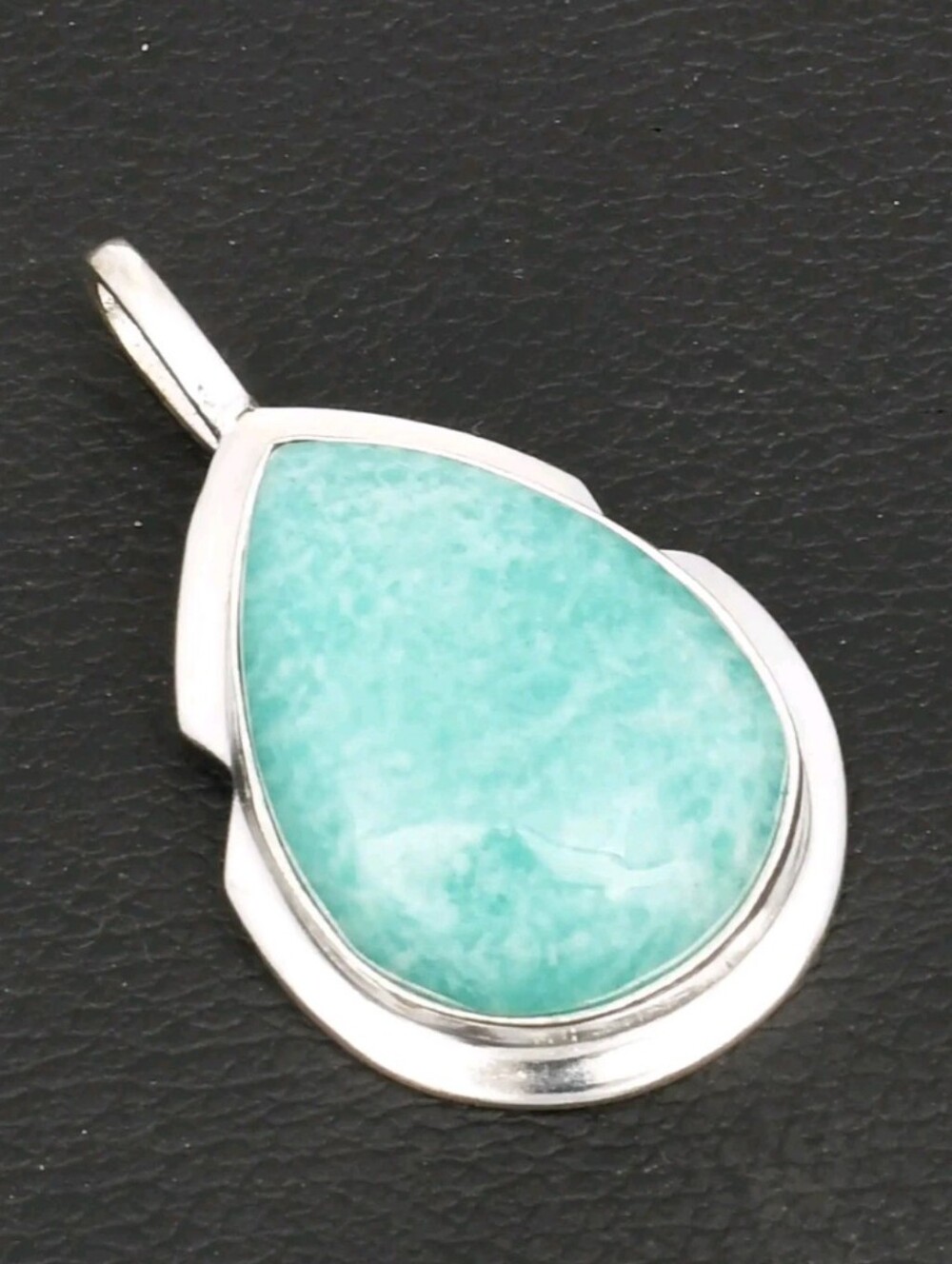 Amazonite Gemstone Jewelry Handmade High Finish Pendant Necklace